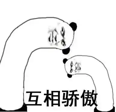 表情包或许这就是骄傲吧
