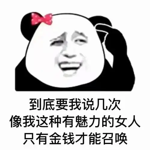 熊猫头表情包i你到底要我说几次
