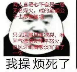 生气表情包烦死了猫咪
