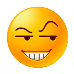 求图片上阴险表情放大版,要高清的,是拿来当头像,另外不要说什么qq表情里有来回复我,我的qq表