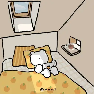 小熊背景图愿你一直保持少女心
