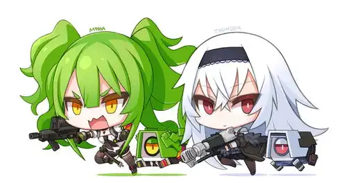 少女前线沙雕图q版立绘画师
