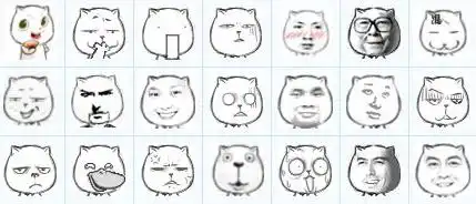 萌版猥琐猫表情包