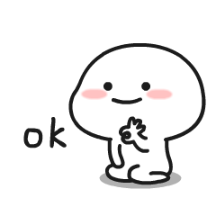 跪坐小人乖巧宝宝动态表情包
