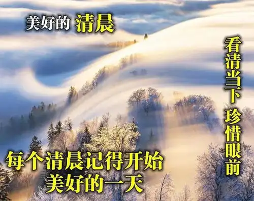 早安祝福语问候语表情包早上好祝福动态表情图片大全
