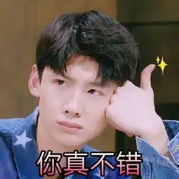 白敬亭表情包
