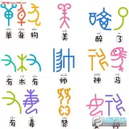 甲骨文表情包下载甲骨文系列表情图片下载飞翔下载