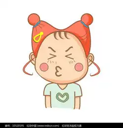 原创包脸妹亲亲表情包元素
