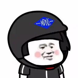 表情丨谁还没个头盔
