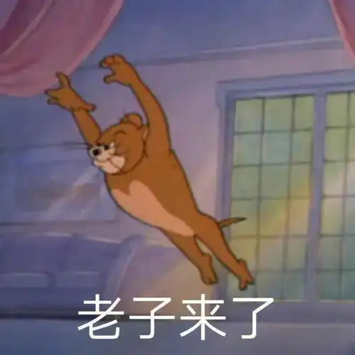 汤姆杰瑞祝您新的一年躺赢丨表情包

