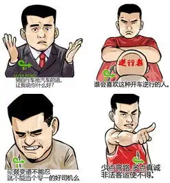 姚明版道路安全表情包
