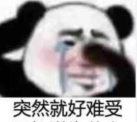 无水印熊猫头怼人专用表情包你喊我做大哥,我教你输中分
