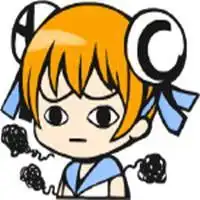 彩色ac娘手机表情包微信头像图片大全
