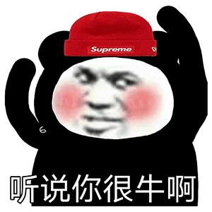 搞笑熊猫头怼人表情包
