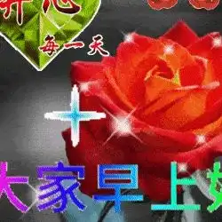 大年初八早上好问候祝福动态表情图片虎年正月初七早晨问候动态图片表情
