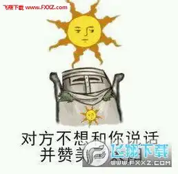 对方不想和你说话黑暗之魂3系列表情包
