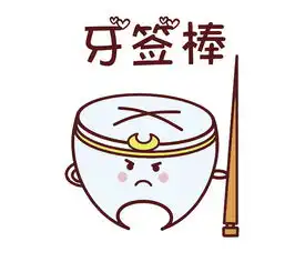 小牙丁丁微信表情包
