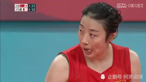 30中国女排完胜意大利,朱婷场边为队友助威,郎指导面无表情
