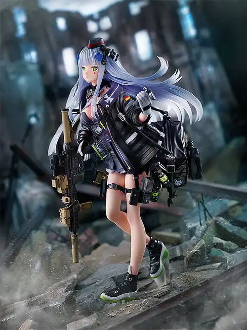 少女前线hk416mod3重伤ver.17比例模型
