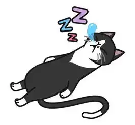 孤单的黑猫表情包
