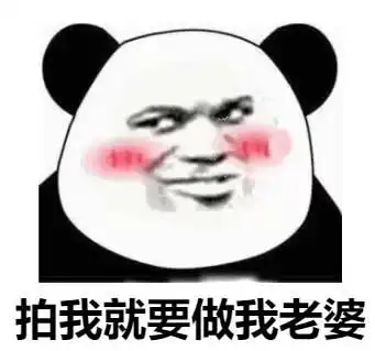 熊猫头关于拍一拍的表情包合集拍我就要做我老婆
