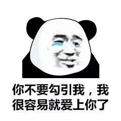 熊猫头告白表情包合集我超级爱你
