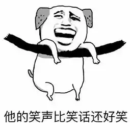 你的笑声比笑话还好听表情包
