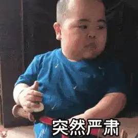 有人知道这个表情包的小男孩是谁吗
