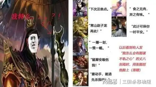 揭秘三国杀梗图集超搞笑的神级合集,笑到停不下来
