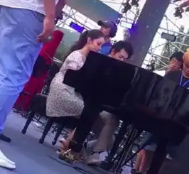 郎朗夫妻答谢宴后举办音乐会,再次上演四手联弹
