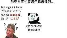 日本人真的懂这些表情包的含义吗
