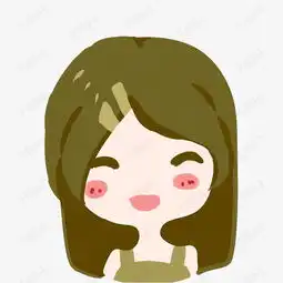女孩微笑表情插画素材图片免费下载高清psd千库网图片编号11275179