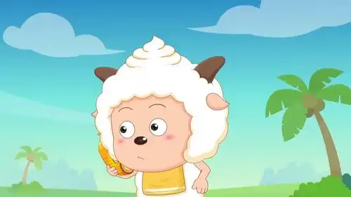 懒羊羊在地上画圈圈,这是诅咒,太可爱啦
