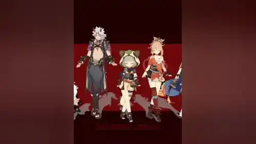 五选一啦派蒙在稻妻玩得很开心流风眷堇庭原神派蒙神里绫华宵宫荒泷一斗早柚

