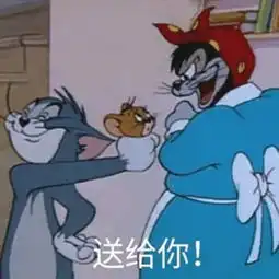 猫和老鼠表情包精选单身冠军就是我
