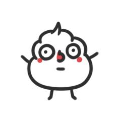 小白屎雪特微信表情gif
