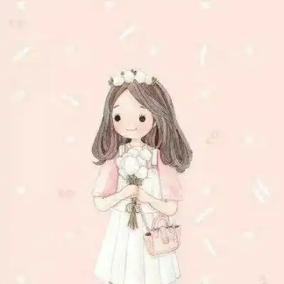 粉色系女生头像动漫萌二次元少女心头像系列

