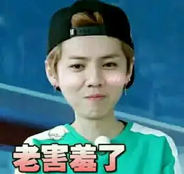 老害羞了鹿晗吧奔跑表情包堆糖,美好生活研究所
