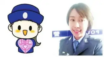 小女警表情包走红创作萌萌哒表情竟是90后美女女警

