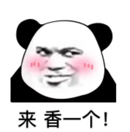 搞笑万能熊猫头表情包
