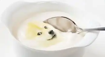 一个魔性的ps抠图教程90秒做一碗doge表情包酸奶
