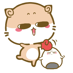 脆脆猫专题表情图
